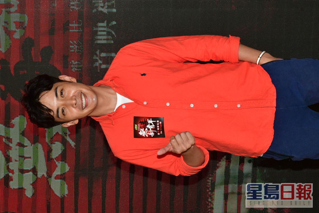 李日朗表示今年初签约TVB，已拍了四剧。