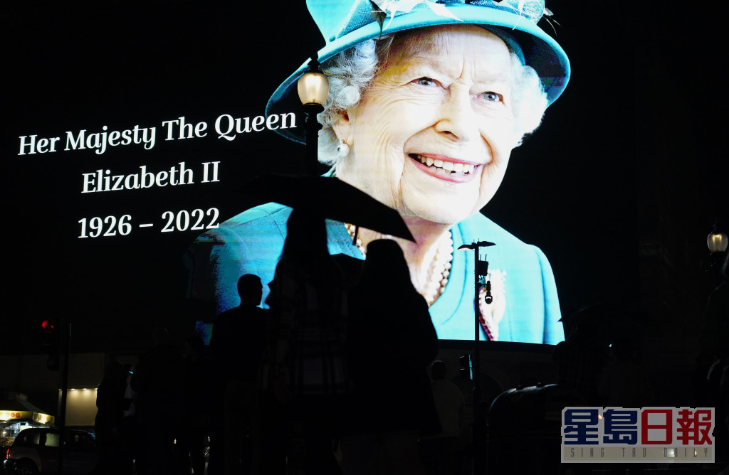 英女皇于英国时间8日离世，享年96岁。AP图片
