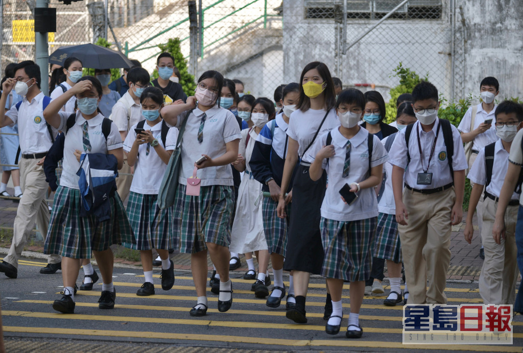 全面取消口罩令安排同样适用于全港学校。资料图片