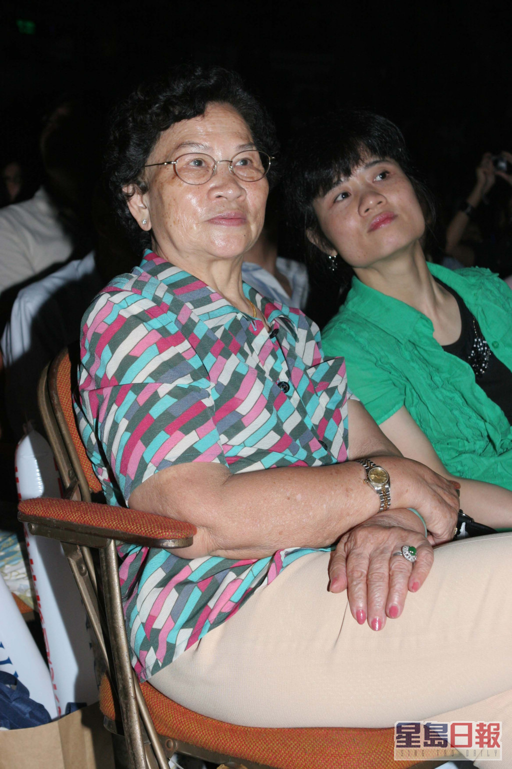 郭富城媽媽（左）2020年離世。