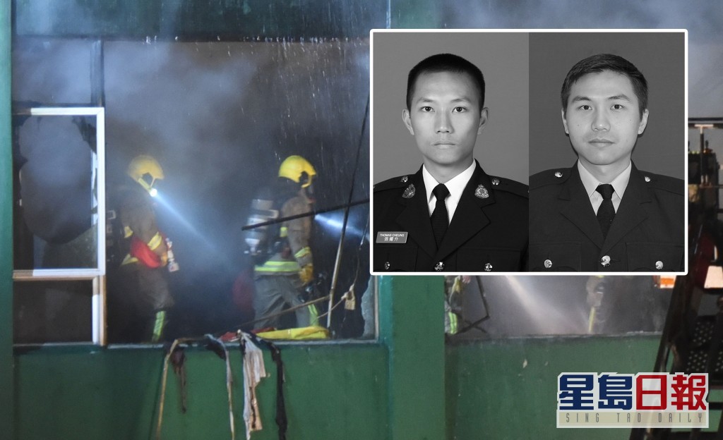 迷你仓四级大火致2名消防员殉职。 资料图片