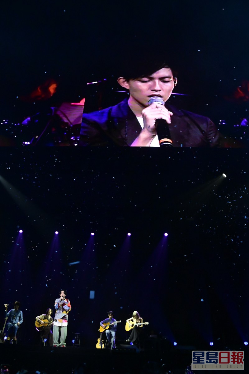林宥嘉尾声献唱广东歌《坏与更坏》。