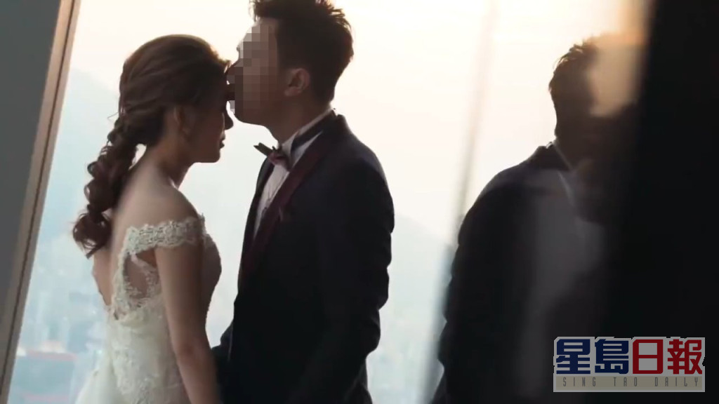最近有一段蔡天凤与谭仔太子爷Chris的婚礼片段流出。