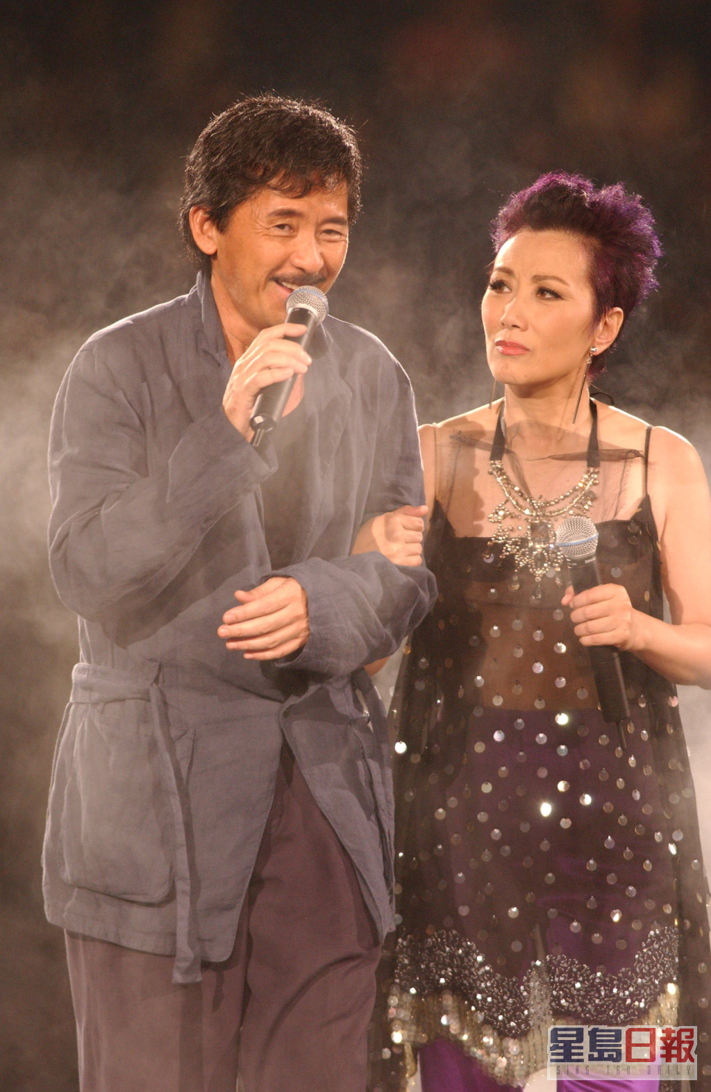 阿Lam为汪明荃演唱会做嘉宾出事。