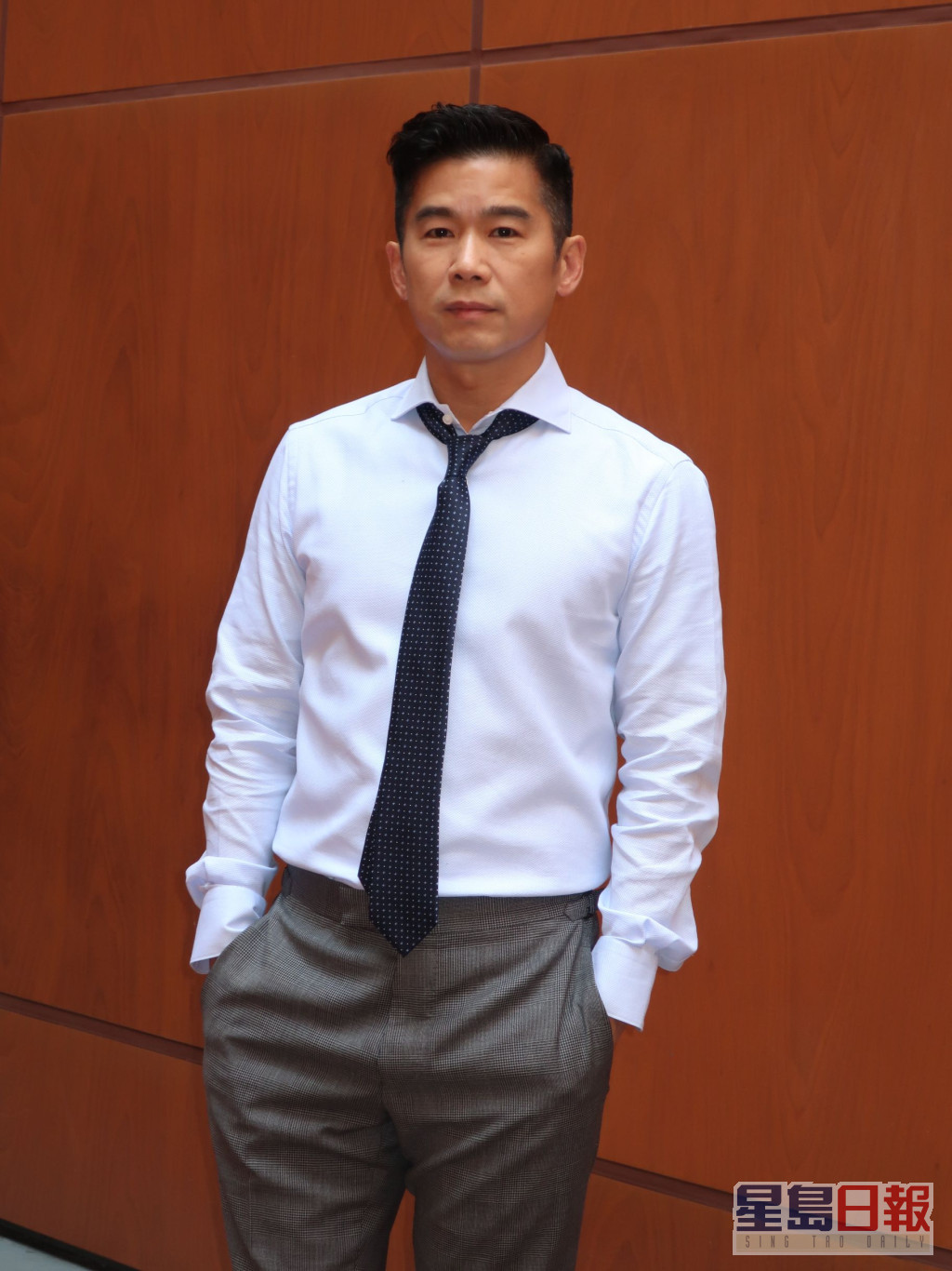 林海峰憑電影《正義迴廊》，首次角逐「第41屆香港電影金像獎」最佳男配角。