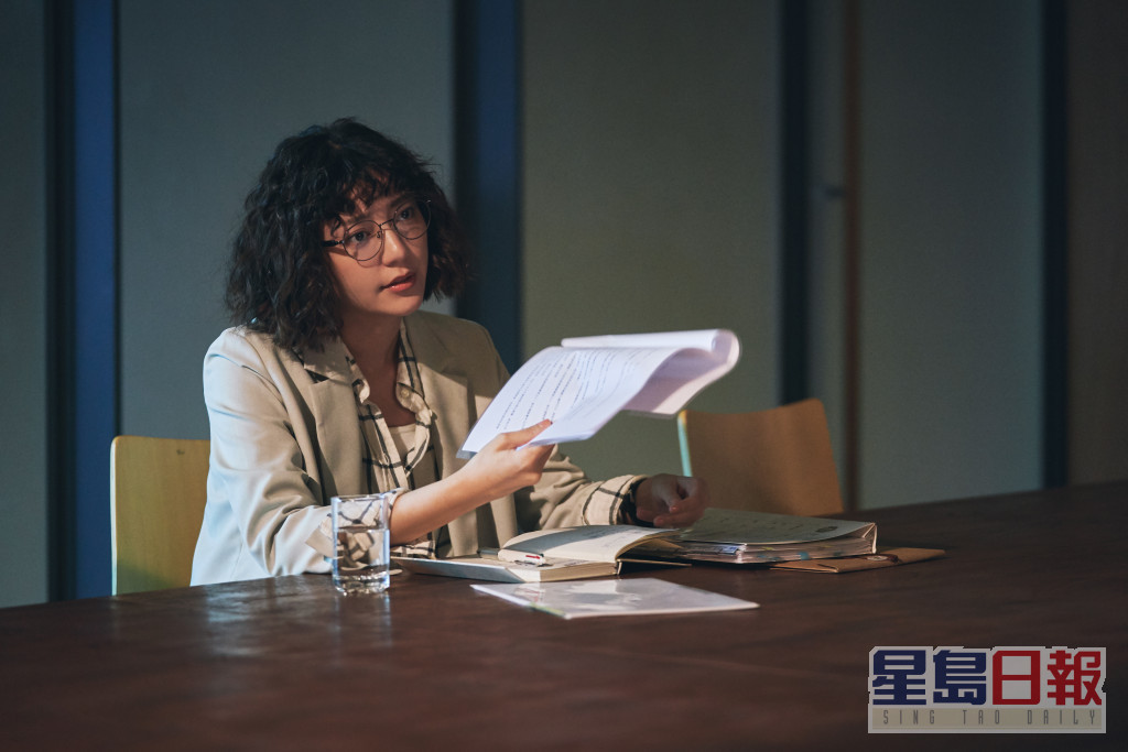郭雪芙于剧中饰演奉正义为最高原则的新晋律师林小颜。