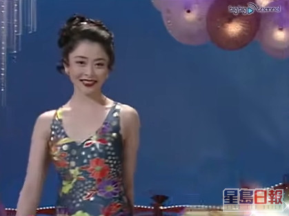 汤盈盈1995年从加拿大来港参选《国际华裔小姐竞选》。