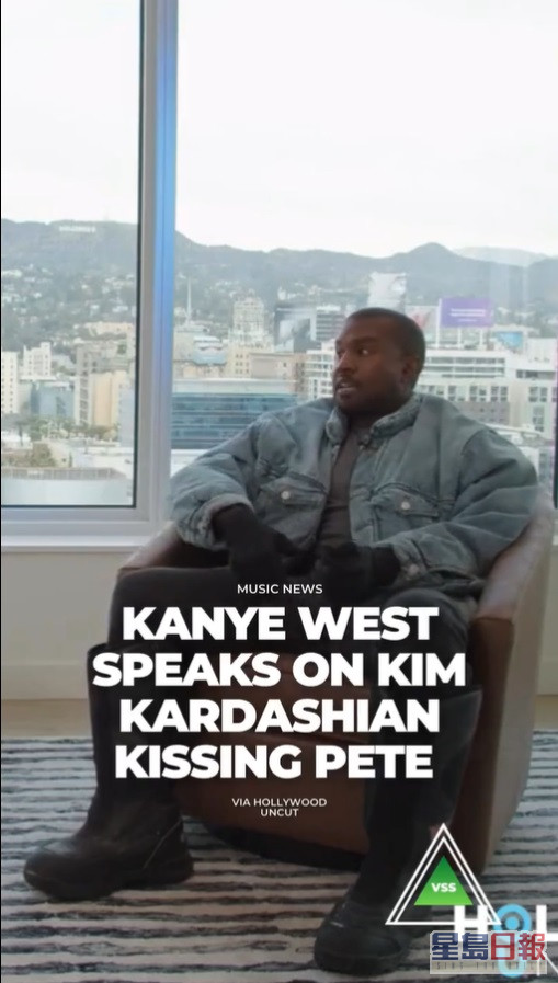 Kanye日前受访时表示去年10月Kim在节目跟Pete咀嘴，令他不满。