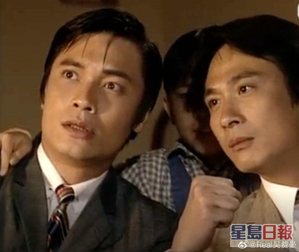 吳鎮宇同羅嘉良曾演《難兄難弟》，分別飾演謝源同李奇，維妙維肖。