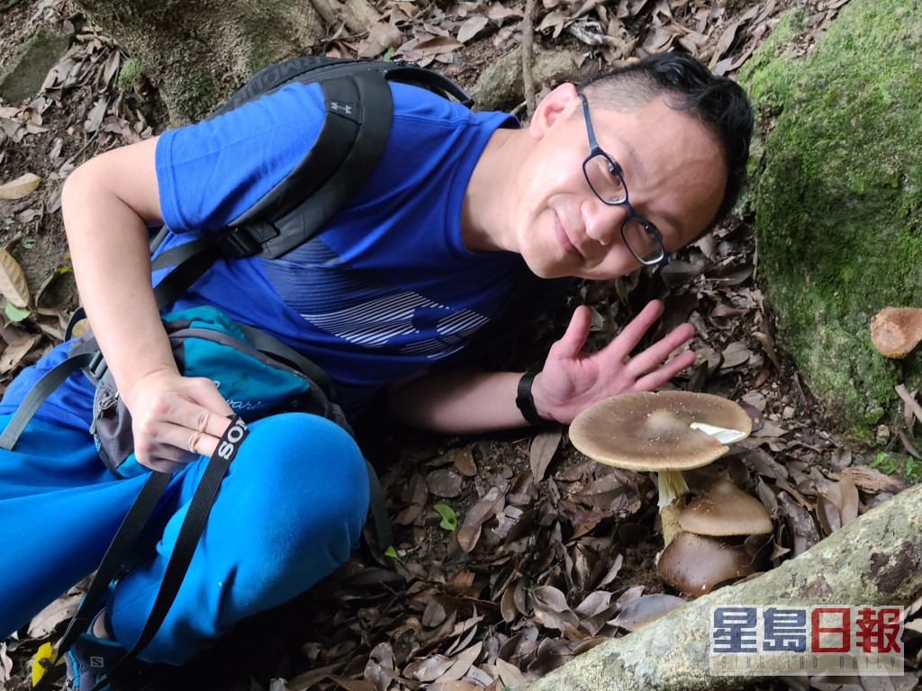 本港樹木及真菌學的專家鄧銘澤博士。（相片由鄧銘澤博士提供，獲授權使用）