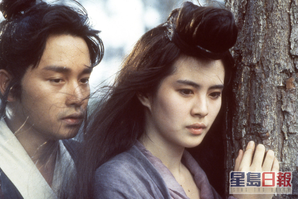 王祖贤当年凭《倩女幽魂》的角色聂小倩爆红。
