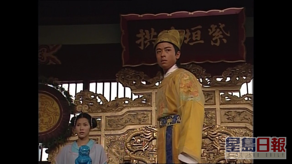當年獲力捧的杜大偉曾於經典劇《無頭東宮》飾演皇太子。