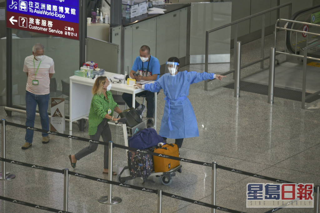 「黄码」适用于海外或台湾经机场入境人士。资料图片