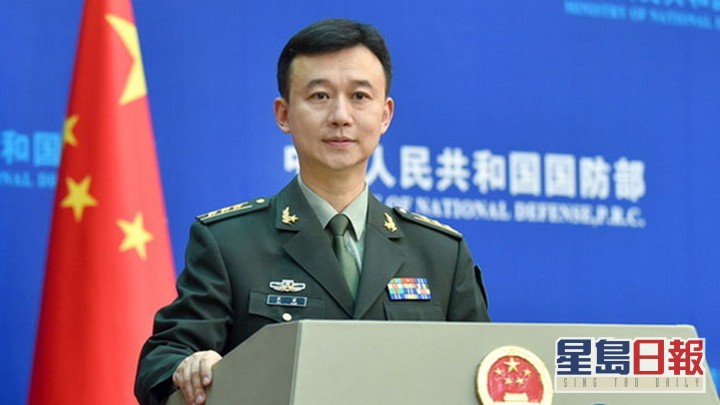國防部新聞局局長、國防部新聞發言人吳謙。資料圖片