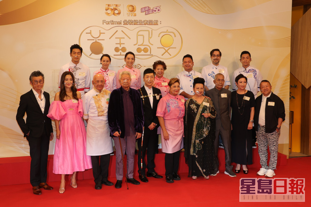 蔡瀾去年亮相無綫飲食節目《黃金盛宴》。