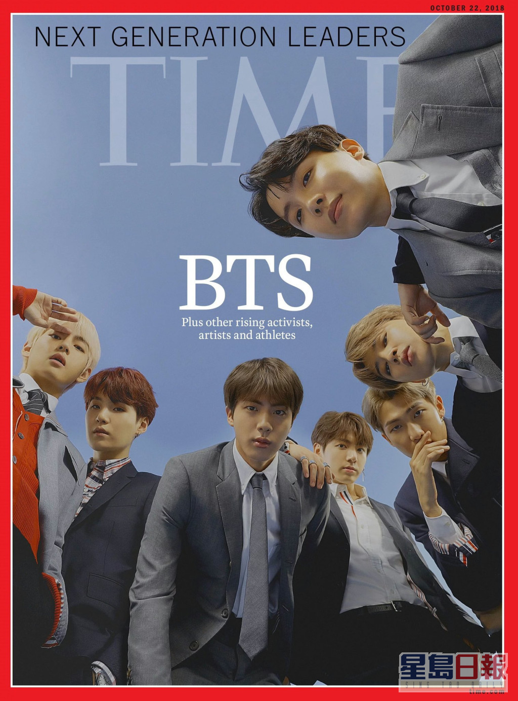 2018年首登《TIME》封面。