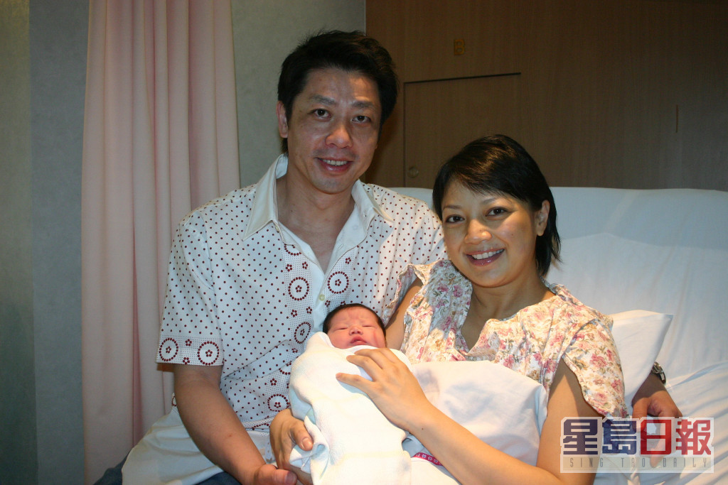 杨婉仪在2005年诞下囡囡Hannah。