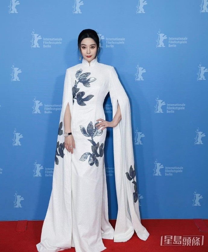 范冰冰不少紅地氈Look都出自晚裝出自內地著名服裝設計師卜柯文之手。