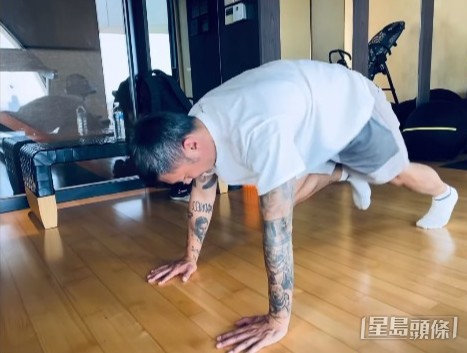余文樂進行地獄式減肥。