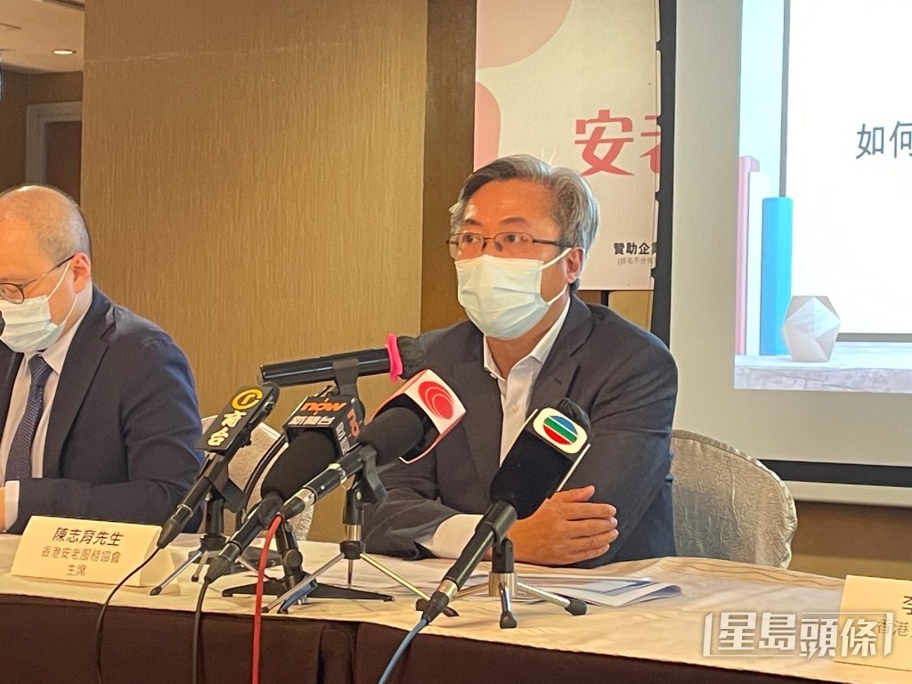 陳志育認為輸入外地安老院護理員可解決人手不足問題。資料圖片