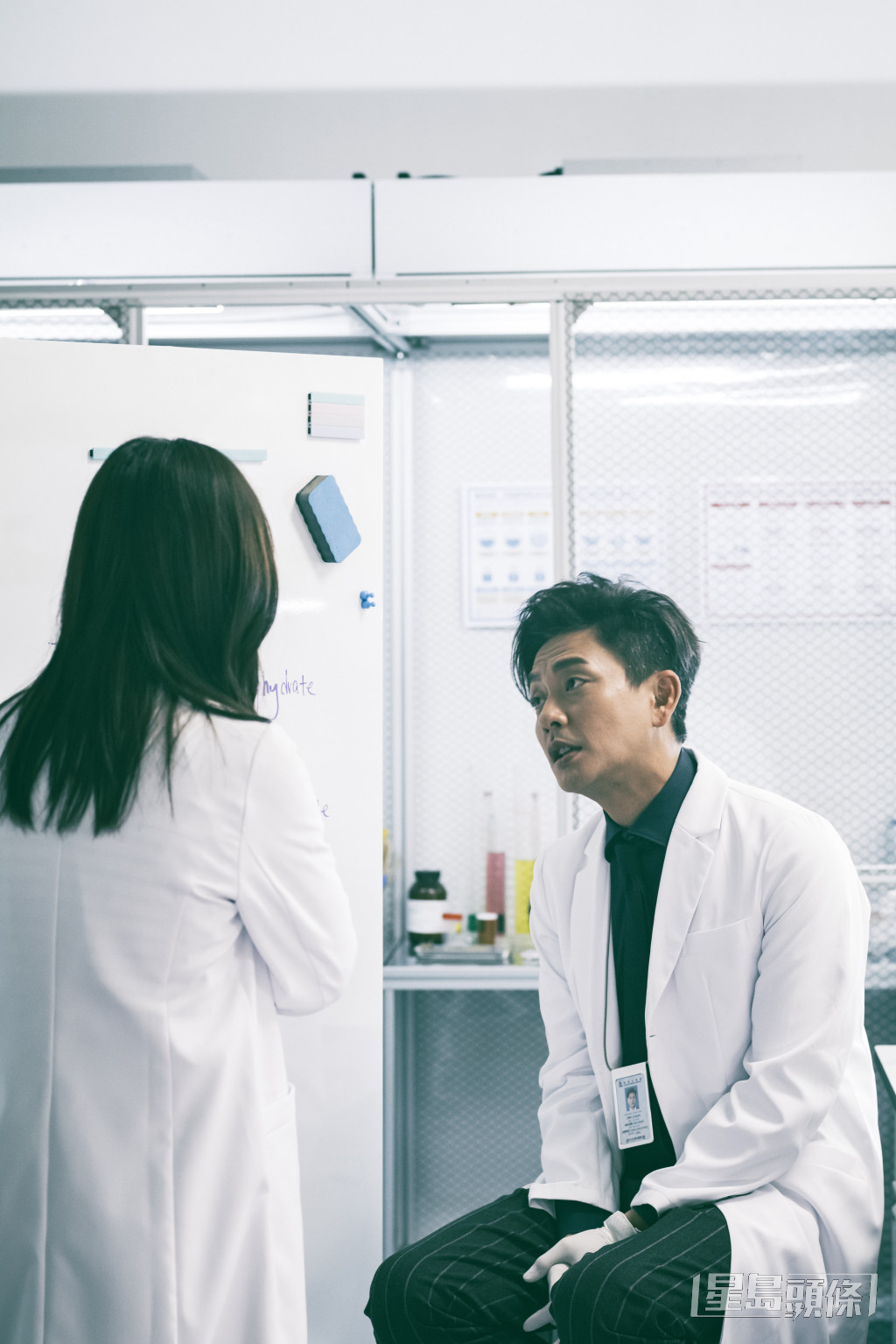 黃宗澤在《法證先鋒V》飾演高級化驗師「余星柏」。