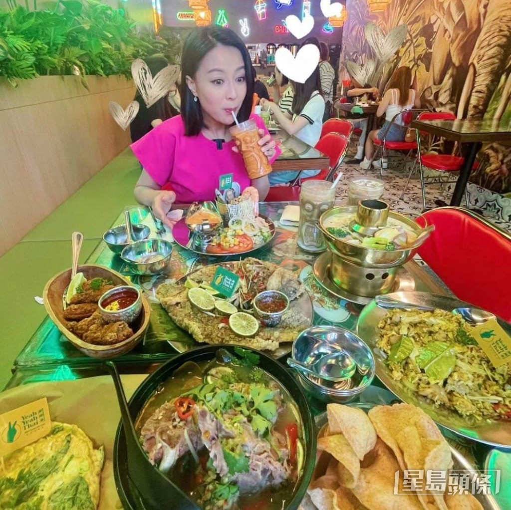 只要食得啱,陳倩揚唔怕食多少少。