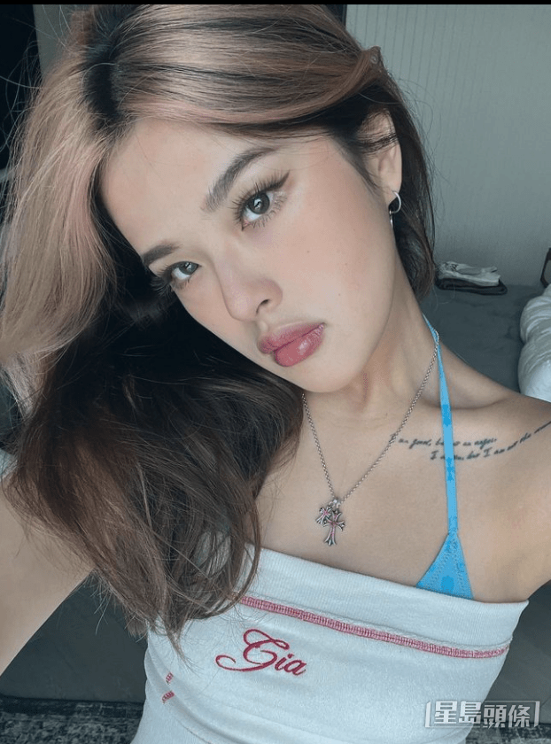 Christy著衫偏歐美。