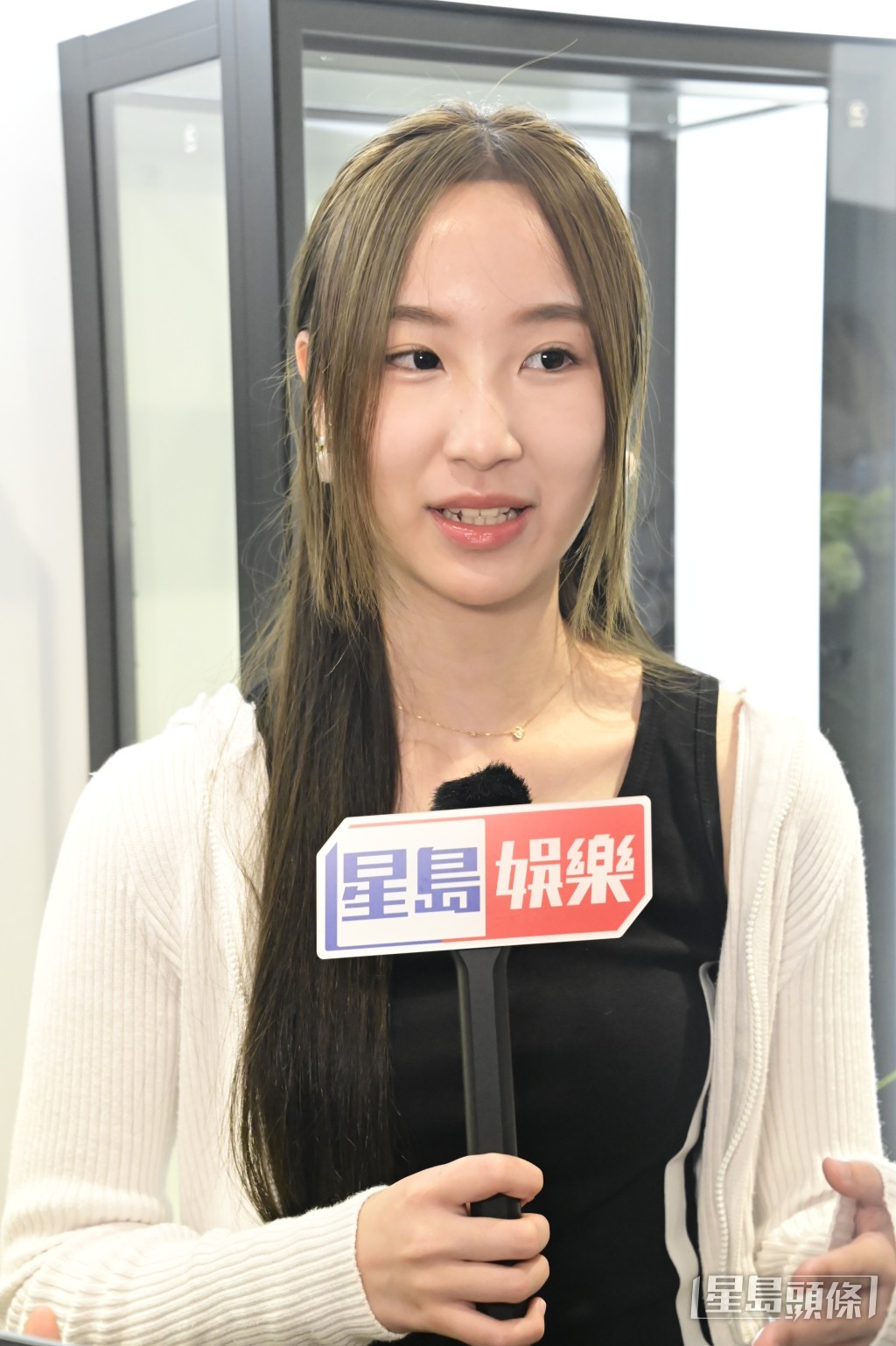 曾跟谷婭溦學唱歌的詹天文透露早前回武漢探親，之後便要忙於應付中五考試。