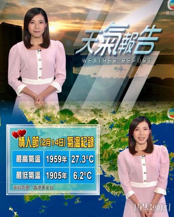 主持過《天氣報告》。