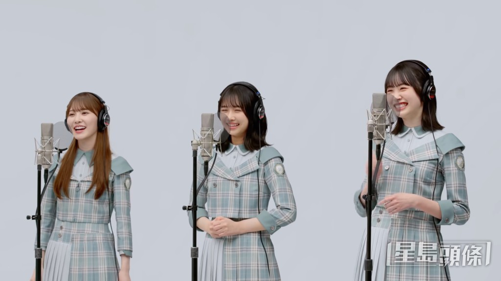 芝麻街与日向坂46合唱日本60年代经典歌《昂首向前走》。