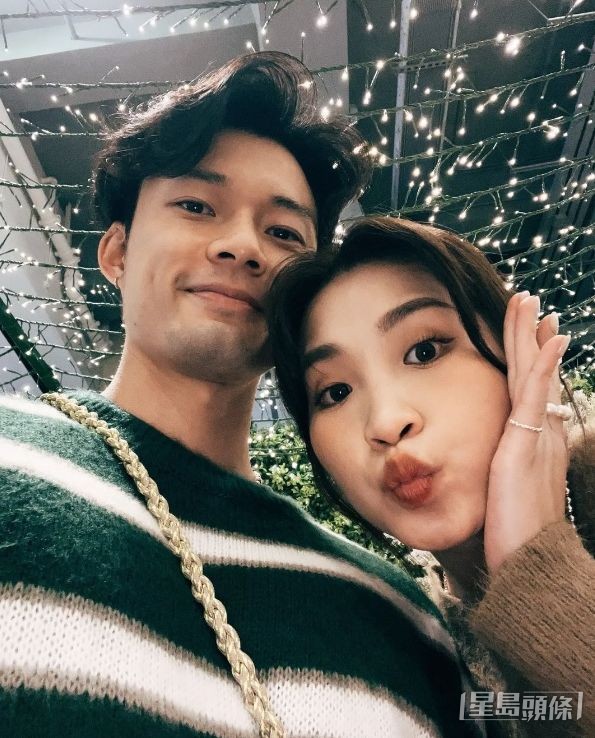 Godwin甫入行已公開有化妝師女友Joey。