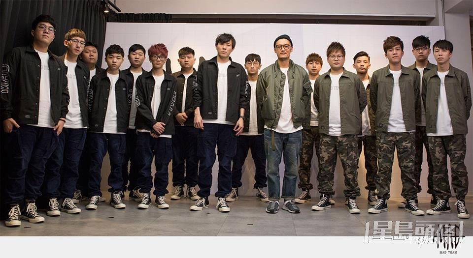 余文乐在2017年创办电竞队Mad Team，当时还开记者会大搞。