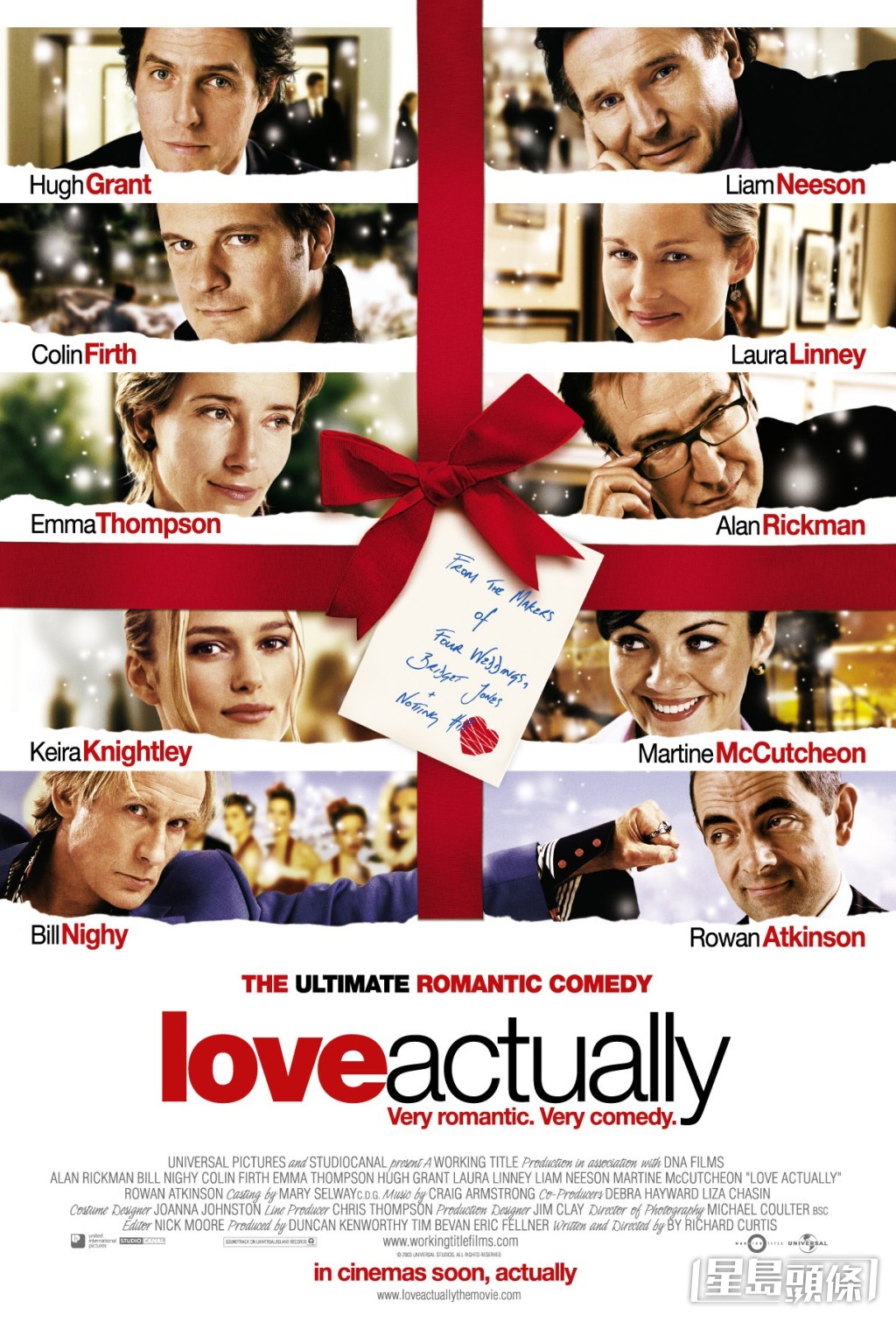 《真的恋爱了》(Love Actually) 2003年