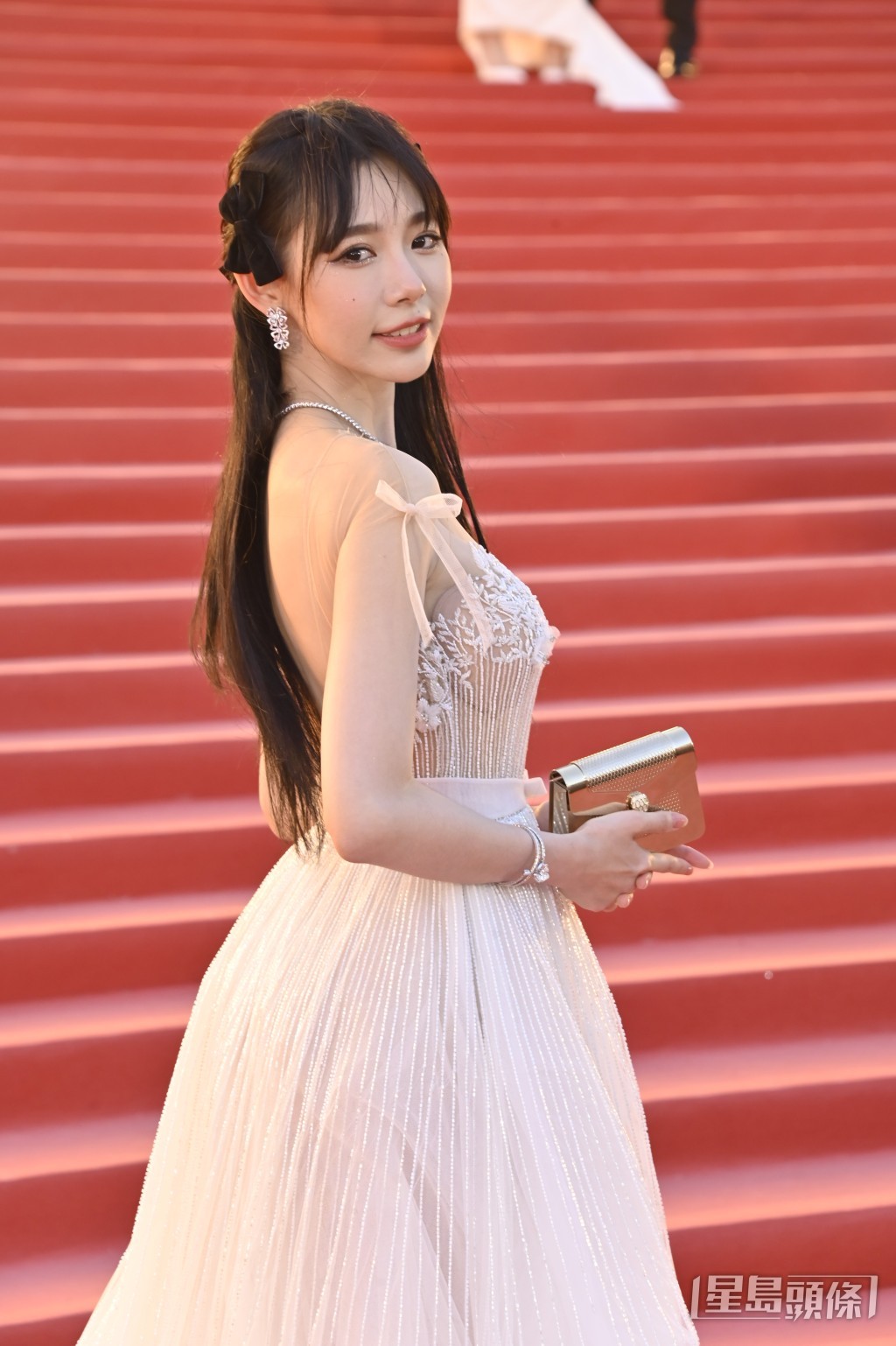 林明禎更疑似露「南半球」。  ​