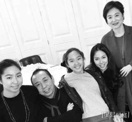 林青霞對繼女邢嘉倩與自己的女兒一視同仁。