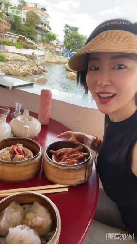 馬賽仲去南丫島食點心。