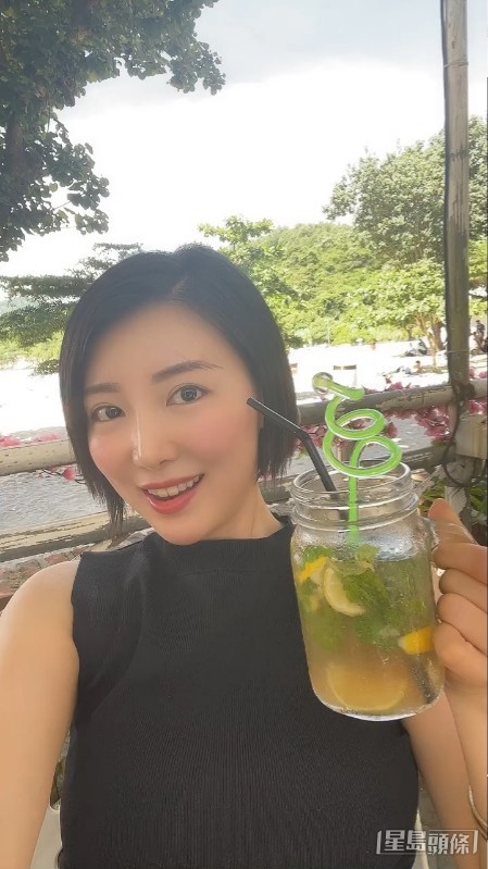 馬賽近日回港度假。