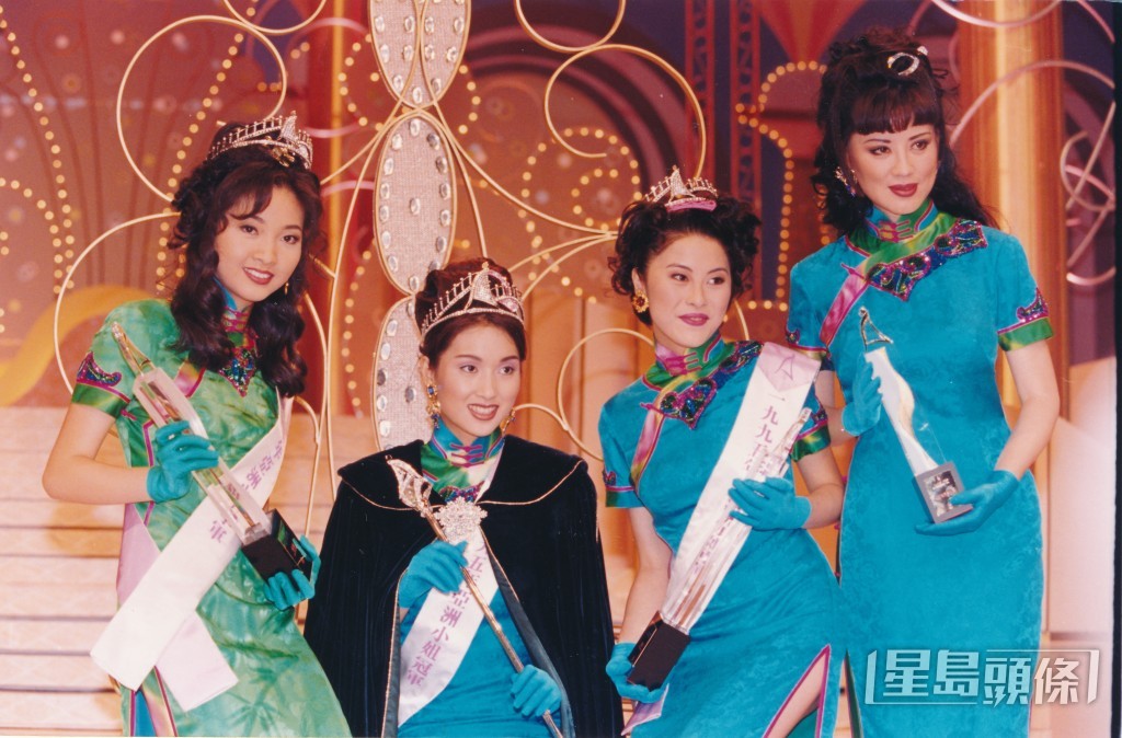 花姨同黎淑賢是同屆亞姐出身，分別奪得最五名兼「最受傳媒關注獎」及亞軍。