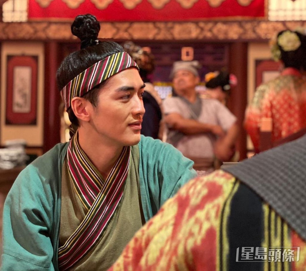 阮浩棕在古裝喜劇《痞子殿下》飾演「柒仔」。