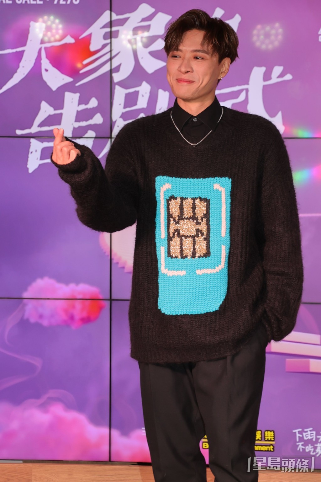 Frankie想下次挑战拍电影。