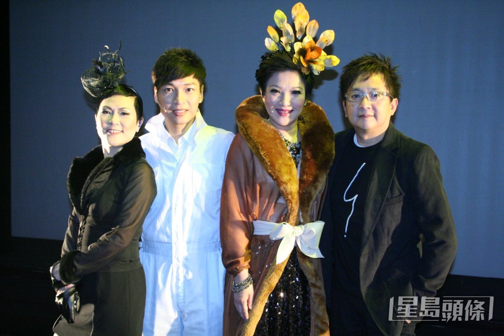 由陈洁灵、刘雅丽和谭伟权主演之音乐剧《星梦尘缘》，同场还有伦永亮。