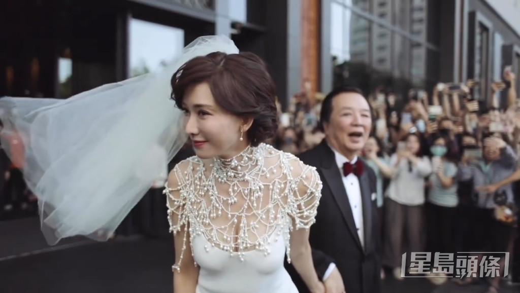 林志玲結婚當日情況。