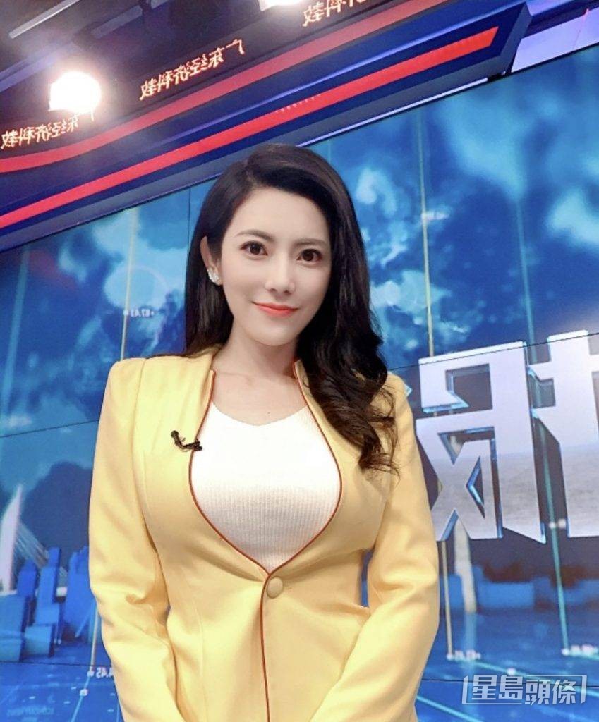 馬荔在內地擔任主播工作。