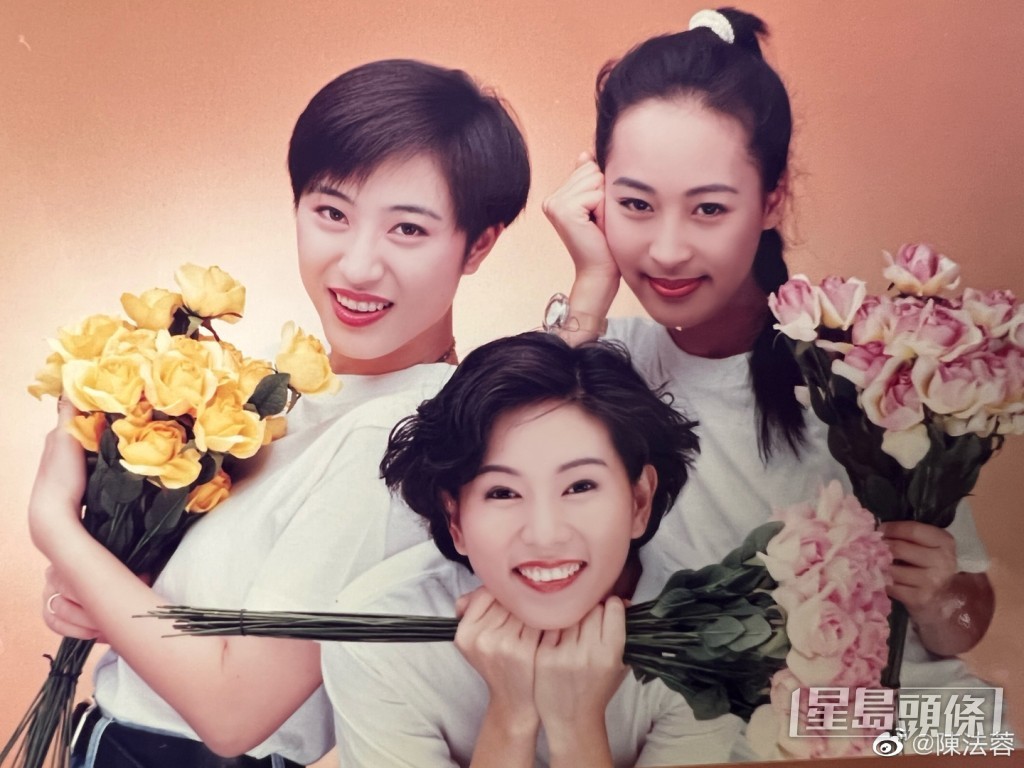 陳法蓉發文對摰友羅慧娟表達思念。