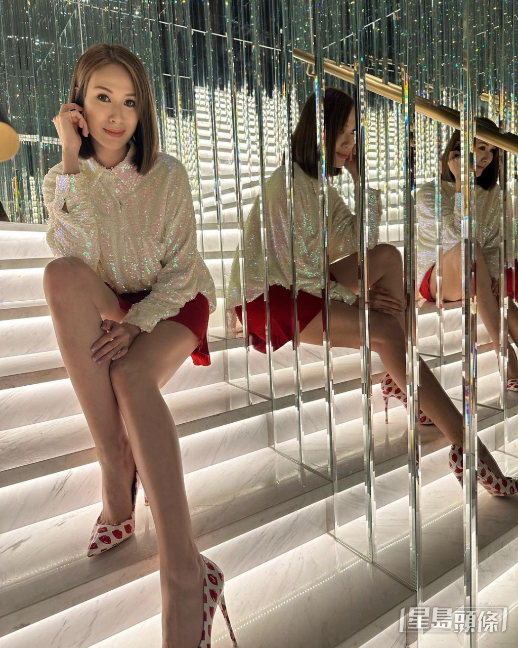 經常騷美腿。
