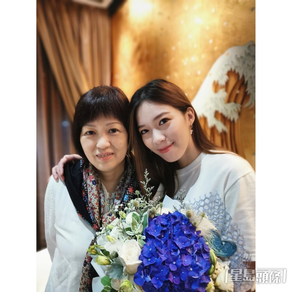 梁潔華抗病的日子非常難熬。