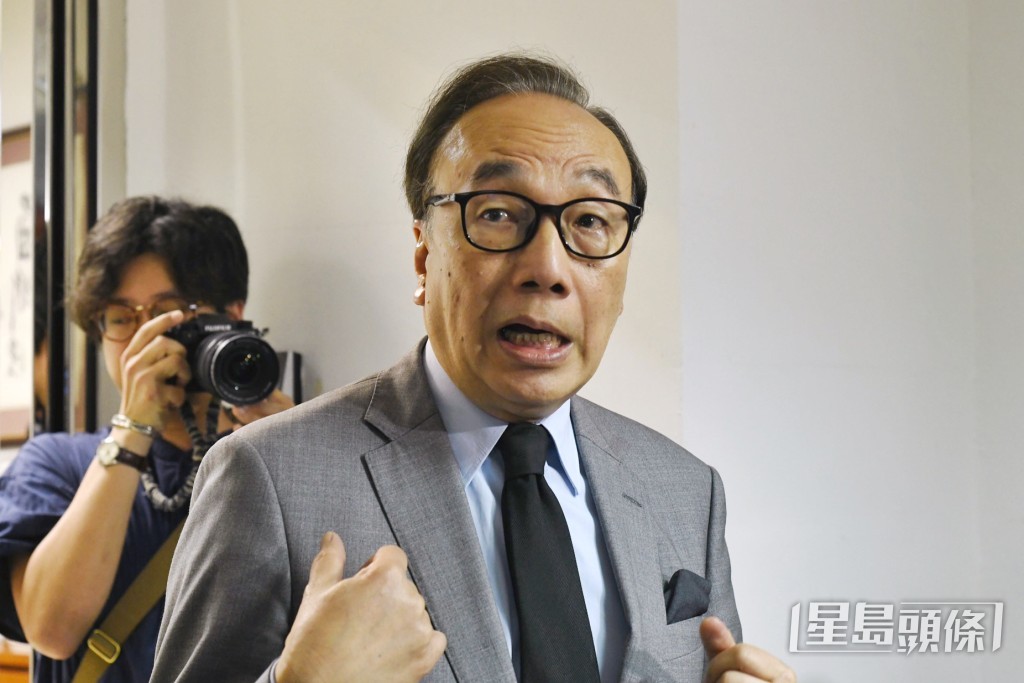 公民黨主席梁家。吳艷玲攝