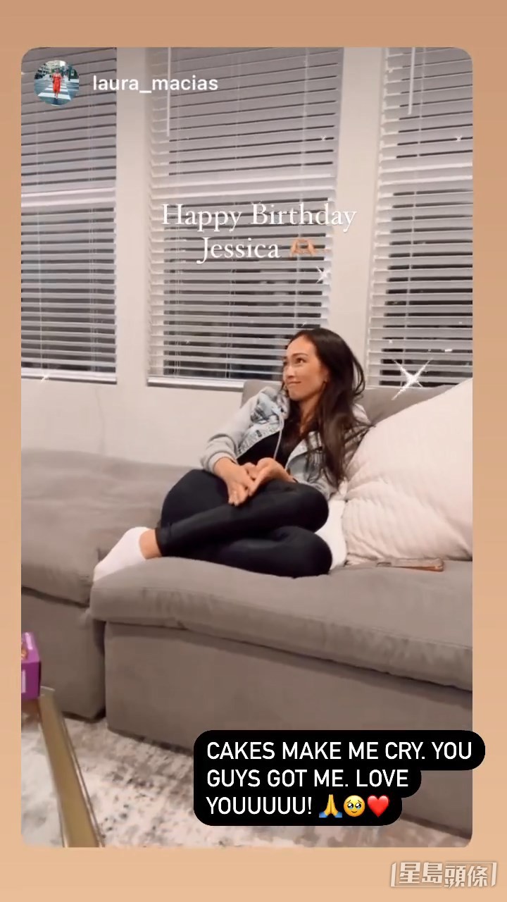 Jessica C.提早慶祝生日。