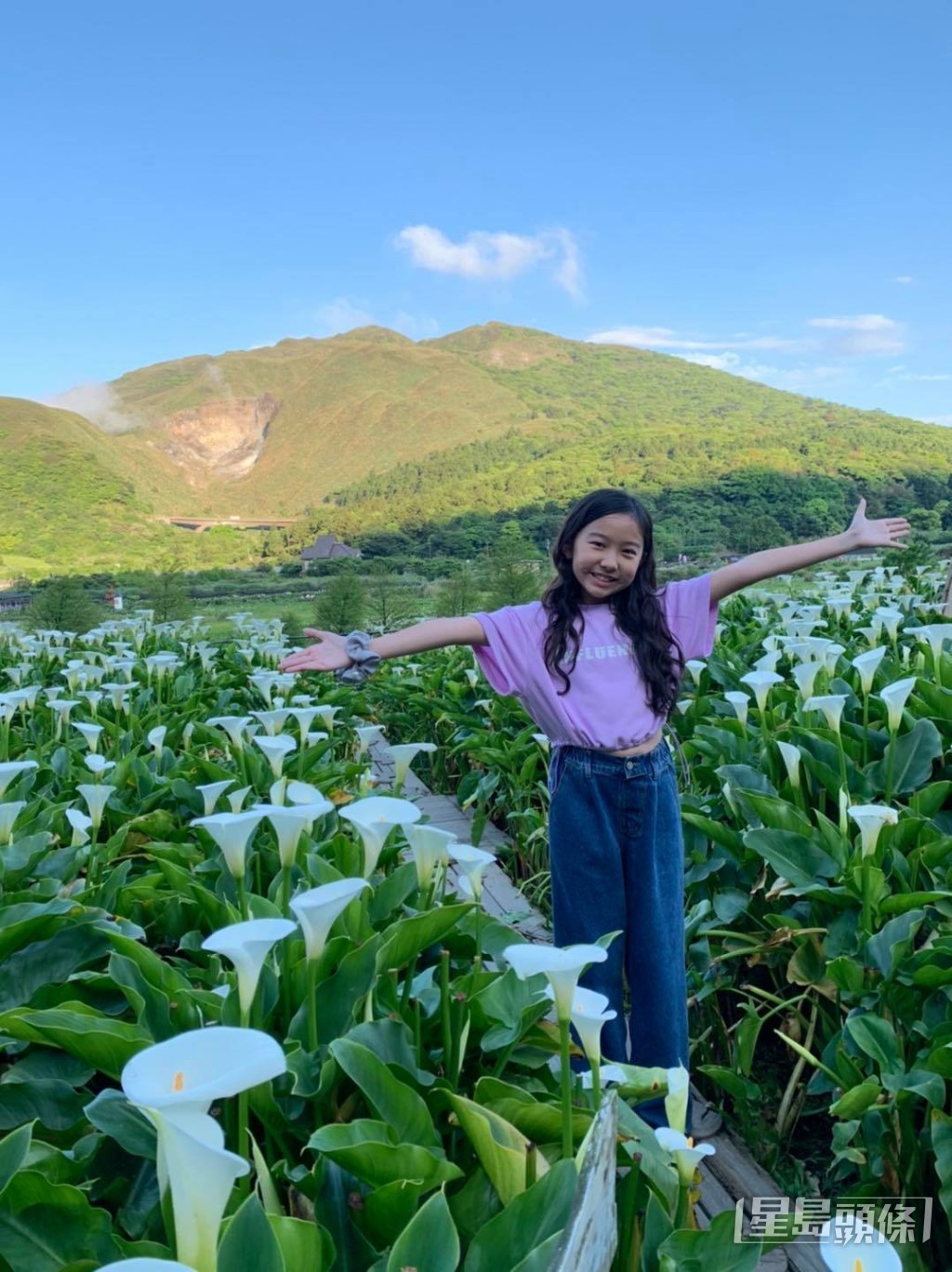 早年珠女有一段時間在台灣生活。