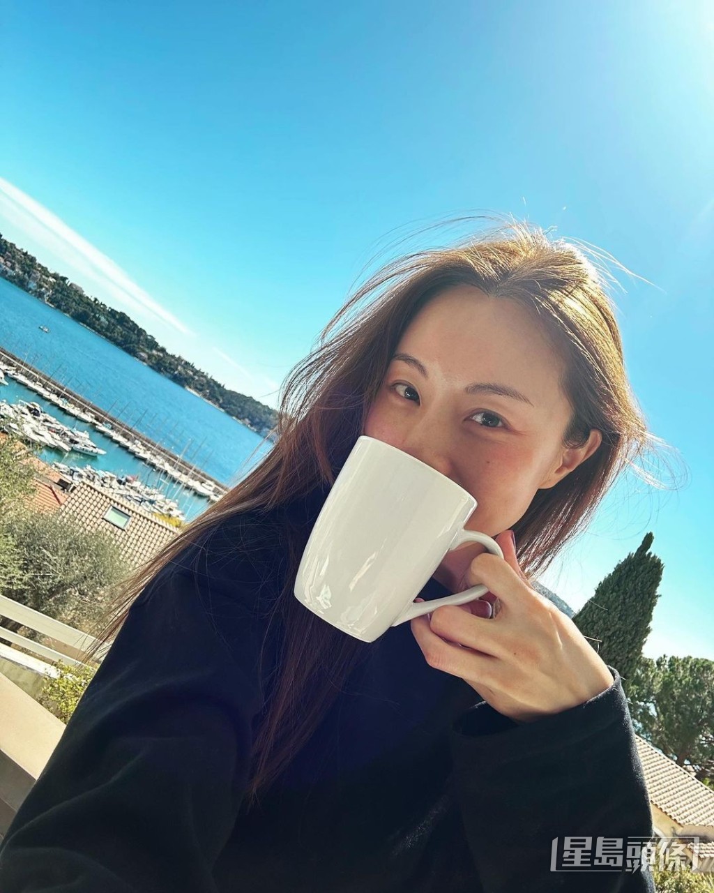 單身的Stephy經常去旅行,近日就身處南法歎世界。